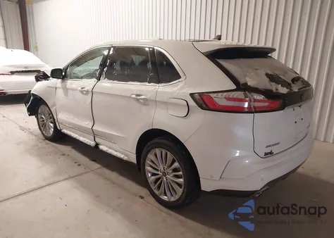 2020 Ford Edge Titanium from USA, damaged, VIN 2FMPK3K98LBB23971